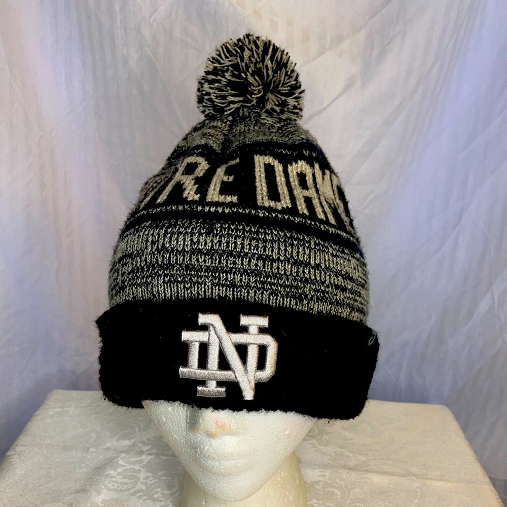 Notre Dame knit beanie hat